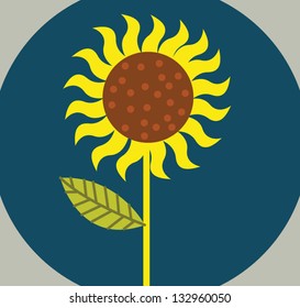 sunflower greeting card