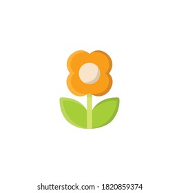 Sunflower Icon, Autumn Symbol .