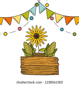 Sunflower icon design