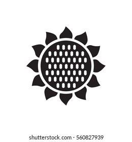 sunflower icon illustration isolated vector sign symbol