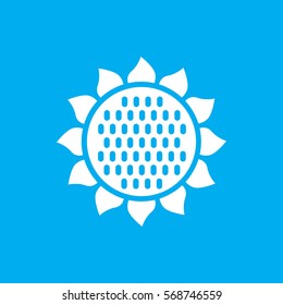 sunflower icon illustration isolated vector sign symbol