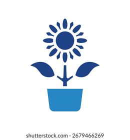 Ícone de girassol Mini ícone de ilustração. Use Para Conceitos Modernos, Impressão, Ui, Kit Ux, Desenvolvimento De Web E Aplicativos. Vetor Relacionado A Escritório, Educação, Exame E Muito Mais