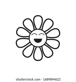 sunflower icon vector design illustration