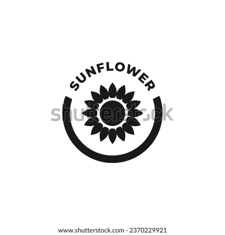 Sunflower icon vector or Sunflower symbol vector isolated. Best Sunflower Icon Vector for product design element, apps, websites, print design, and more about sunflower.