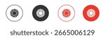 Sunflower icon vector, Symbol, logo illustrations