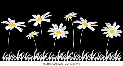 Diseño de Vector de ilustración de girasol con hermosa combinación de colores