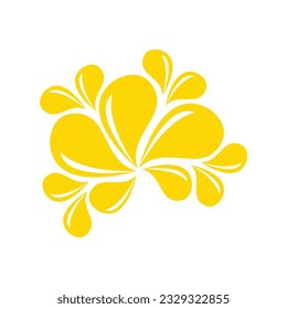 Sunflower Logo, Flower Garden Simple Design, Vector Illustration template