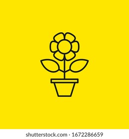 sunflower logo vector graphic design