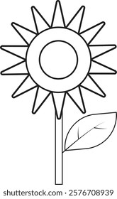 Sunflower nature free icons symbols