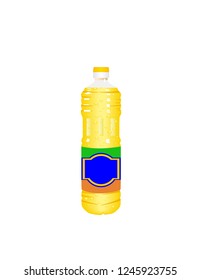 Sunflower oil bottle