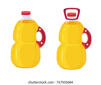 sunflower oil vector