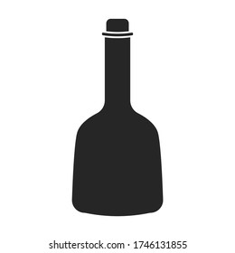 Sunflower oil vector icon.Black vector icon isolated on white background sunflower oil.