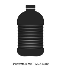 Sunflower oil vector icon.Black vector icon isolated on white background sunflower oil.