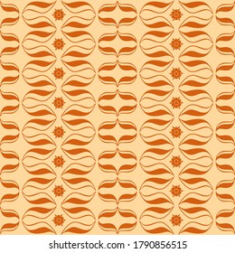 Sunflower pattern background design vector