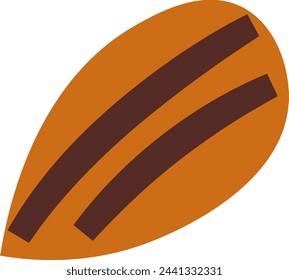 Sunflower Seed Icon Vector Illustration