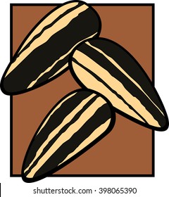Sonnenblumenkerne
