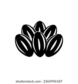Sunflower Seeds icon isolated on white background
