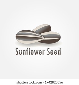 Sunflower seeds icon. Isometric illustration of sunflower seeds vector icon for web and others	