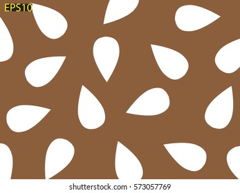 sunflower seeds, icon, vector illustration eps10