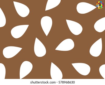 sunflower seeds, icon, vector illustration eps10