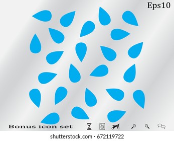 sunflower seeds, icon, vector illustration eps10