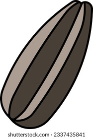 sunflower seeds nuts kernel fruit seed Outline