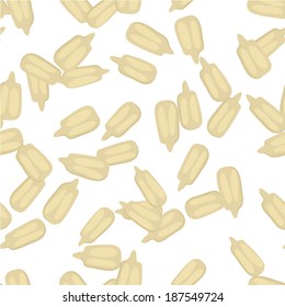 Sunflower Seeds Seamless Pattern 