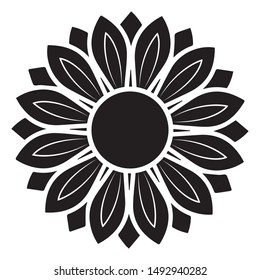 Download Sunflower Silhouette - Select from premium sunflower ...