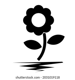 sunflower, simple logo design best for application