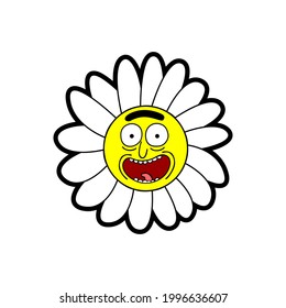 Sunflower Streetwear Design White and Yellow Color Commercial Use