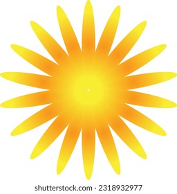 Sunflower is a striking and beloved flower known for its bright color and imposing size. Symbol of cheerfulness, warmth and vitality, and is often associated with the sun for its radiant appearance.