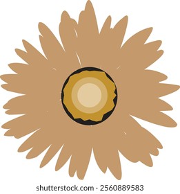 Sunflower summer garden vector design