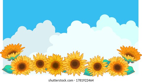 Sonnenblume und Sommer-Himmelsherd, Unterrichtsmaterial