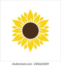 Sunflower SVG, Flower Svg, Digital Download, Clipart, Distressed Sunflower, Svg File Cricut, Png, Dxf,Eps, Silhouette cut Files, Cameo svg
