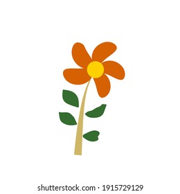 sunflower vector, a classical concept of flower plant object suitable for invitation cards, backgrounds, templates, greeting cards, symbols, on a white background
