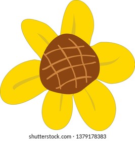 Sunflower Vector Illustration