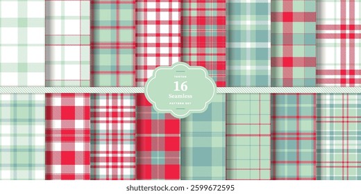 Sunflower Yellow Seamless Tartan with Deep Cardinal accents Textile Design