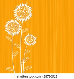Sunflowers design