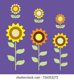 Sunflowers icon