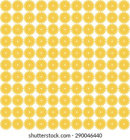 sunflowers pattern
