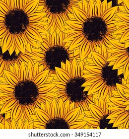 25,511 Seamless sunflower pattern Images, Stock Photos & Vectors ...