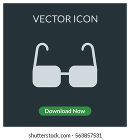 Sungalsses vector icon