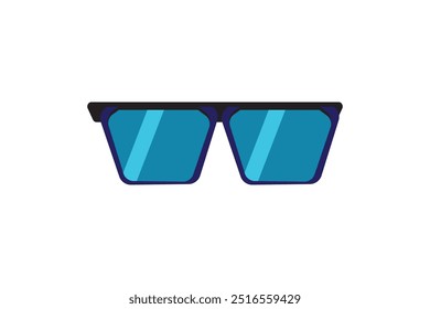 Projeto gráfico de ilustração vetorial plano Sunglass para web e design de aplicativo, marketing, publicidade, projetos de marca, e impressão e mockups de mídia digital.