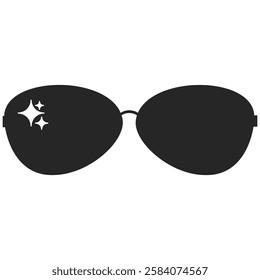 Sunglass or glasses vector illustration on transparent background. Men and women glass. Sun glass hipster frame set, fashion black plastic rims