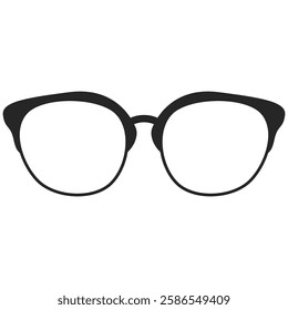 Sunglass or glasses vector illustration on transparent background. Men and women glass. Sun glass hipster frame set, fashion black plastic rims