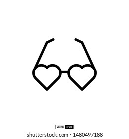 Sunglass icon, design inspiration vector template for interface and any purpose