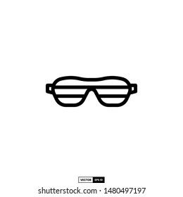 Sunglass icon, design inspiration vector template for interface and any purpose