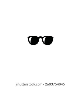Sunglass icon logo flat vector design