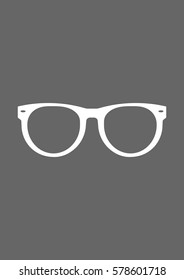 Sunglass icon, Vector