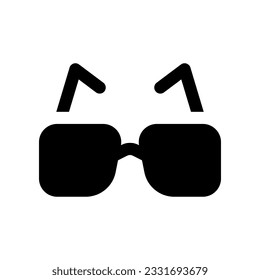 icono de sunglass para tu diseño de sitio web, logotipo, aplicación, interfaz de usuario.